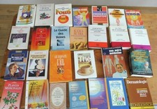 Lot 25 livres santé bien être rhumatisme médecine mentale  sexologie maigrir