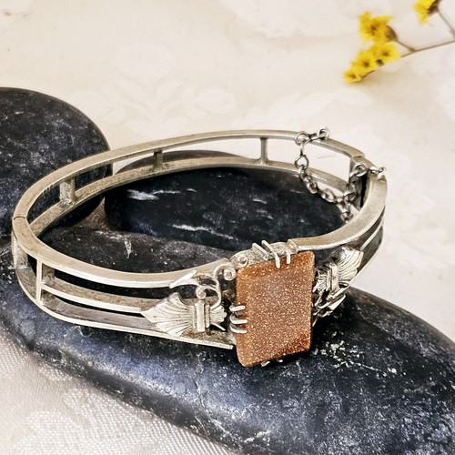 Bracelet jonc ouvrant ancien - bracelet,