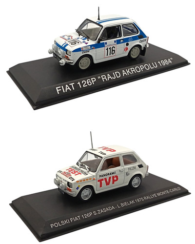 Lot fiat 126p rallye - 126p,