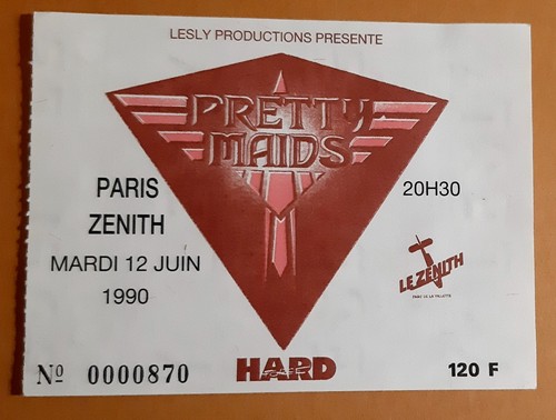 Ticket billet used - ticket, place