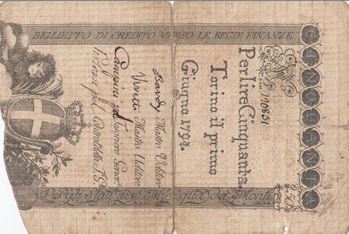 Italie lire régie - 50,