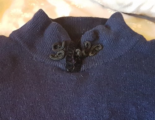 Pull bleu marine - pull,