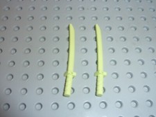 LEGO Yellowish Green Minifigure Weapon Sword Katana 21459 Set 70736/71713/71709