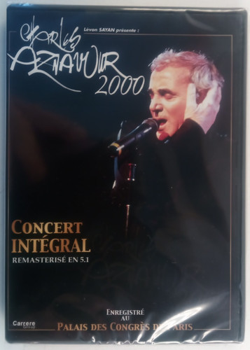 Charles aznavour 2000 dvd - dvd, neuf
