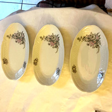 3 raviers haute porcelaine de