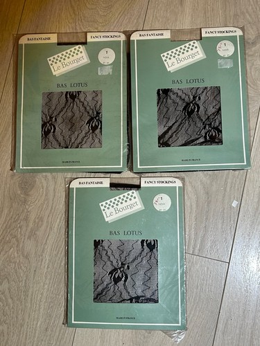 Lot paires bas nylon vintage - paires,