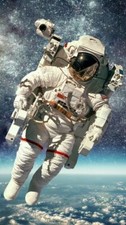 TOILE TABLEAUX   ASTRONAUTE