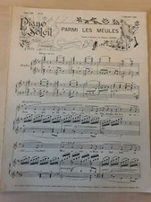 Partition PIANO SOLEIL 1900