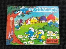 Album vignettes les schtroumpfs americana france / panini