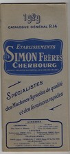 CHERBOURG  catalogue machines agricoles SIMON superbe