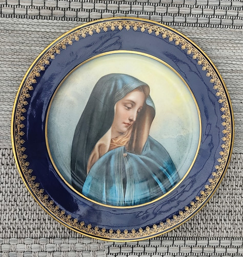 Ancienne assiette décor
