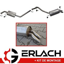 INOX echappement silencieux