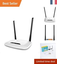 Routeur WiFi TP-Link N300, Vitesse 300 Mbps, Idéal pour Maison et Petit Bureau