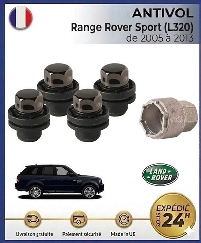 Antivols roues noir - de,