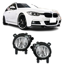 Antibrouillards pour BMW Série 3 F30 / F31 phase 1 Cristal Blanc Transparent