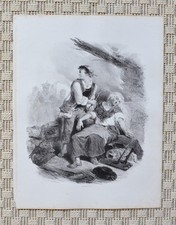 Lithographie Originale XIX