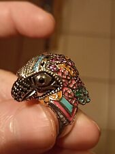 Thomas Sabo TR2227-340-7 bague chevalière perroquet en argent massif taille 60