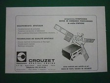 11/1974 PUB CROUZET VALENCE