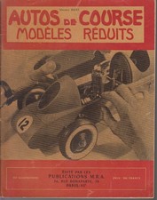 BAYET Maurice / AUTOS de COURSE Modèles Réduits. Publications M.R.A., 1948