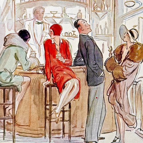 1929 sem art deco fashion - 1929,