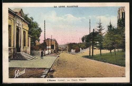 Cpa horme loire - /loire,, cours