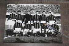 grande photo de presse 50s )) équipe AC MILAN 1956/57