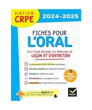 Hatier CRPE - Fiches pour
