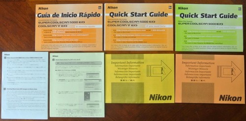 Genuine nikon coolscan v - genuine, 4