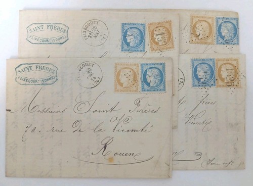 France lot lettres - lettres, avec