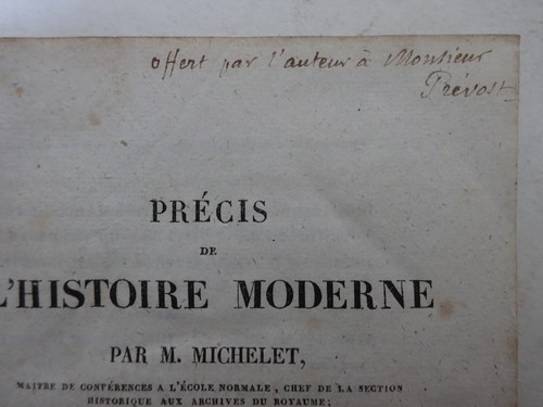 Michelet précis de - précis,