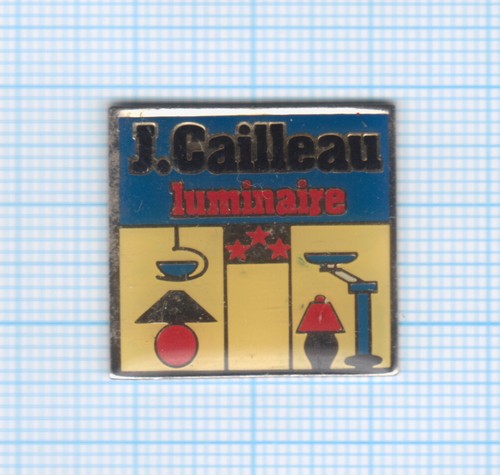 Pin luminaire cailleau - pin’s,