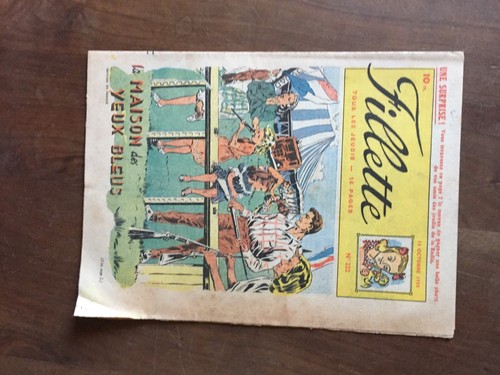 Revue fillette 222 19 - revue,