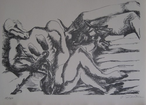 Zadkine ossip lithographie - zadkine,