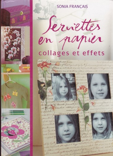 Serviettes papier collages - serviettes, en