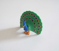 PLAYMOBIL (O3142) ZOO - Paon Bleu & Queue Multicolore Faisant la Roue 3240