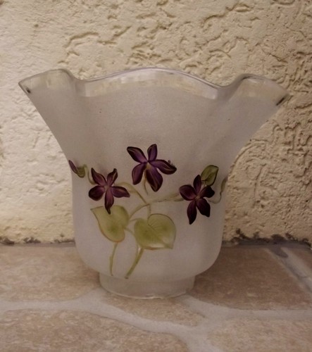 Ancienne tulipe lampe - tulipe,