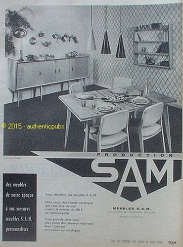 Publicite meubles sam cuisine - sam,