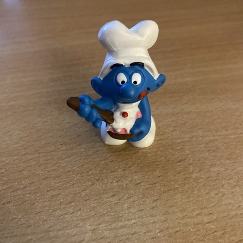 Figurine schtroumpf gourmand - schtroumpf,