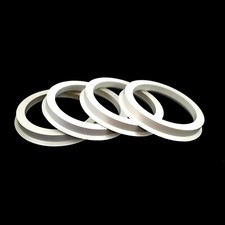 4x Plastique Bagues De