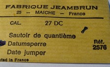 PIECE HORLOGERIE MONTRE