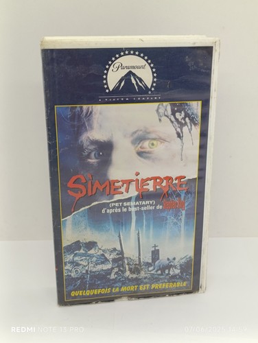 Vhs horreur simetierre 1 - vhs, :