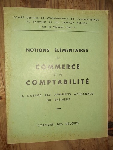 Livret notions - , "notions
