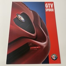 ALFA ROMEO GTV SPIDER / dépliant brochure / 8p / NL 1995