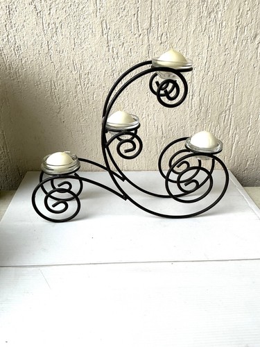 Porte bougies fer - porte,