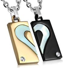 Double collier en acier avec