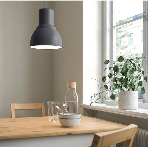 Ikea hektar pendant lamp - ikea, dark