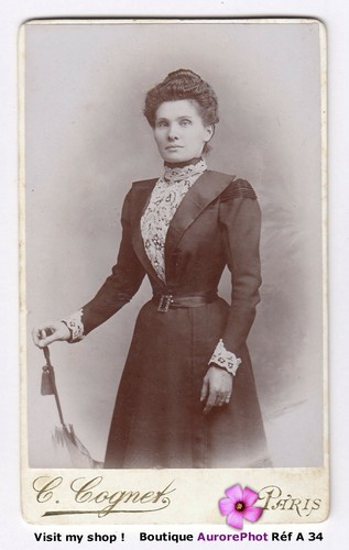 Cdv cognet paris femme - cognet, :