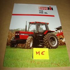 ME Tracteur Agricole CASE IH 745 no SFV Fiat Deutz Ford Lanz Same Renault Someca