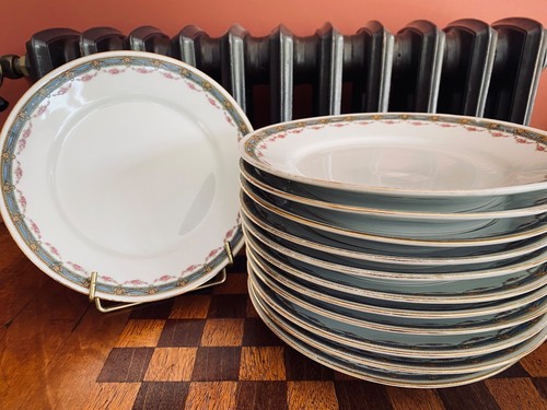Assiettes anciennes en - 12,