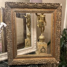 Cadre Ancien Doré XIX Ème s